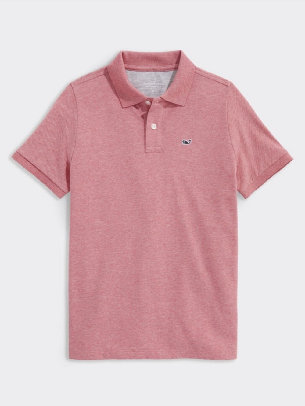 Vineyard Vines Boys Edgartown Polo, Color Lobster Reef (Light Red), Size 6 NWOT